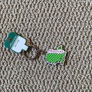 Masters Key Fob Keychain Green/Pink